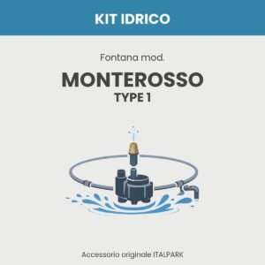 Kit Idrico Fontana mod. Monterosso TYPE 1 - Italpark