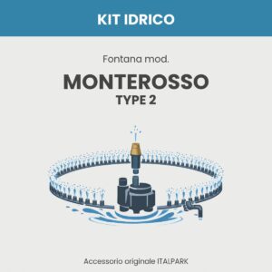 Kit Idrico Fontana mod. Monterosso TYPE 2 - Italpark
