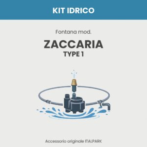 Kit Idrico Fontana mod. Zaccaria TYPE 1 - Italpark