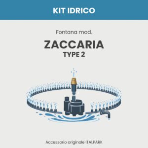 Kit Idrico Fontana mod. Zaccaria TYPE 2 - Italpark