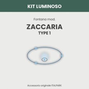 Kit Luminoso Fontana mod. Zaccaria TYPE 1 - Italpark