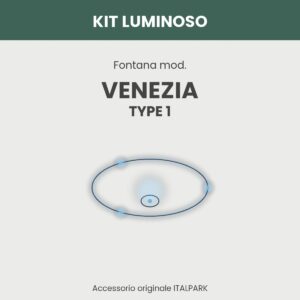 Kit Luminoso Fontana mod. Venezia TYPE 1 - Italpark