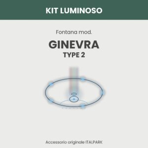 Kit Luminoso Fontana mod. Ginevra TYPE 2 - Italpark