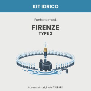 Kit Idrico Fontana mod. Firenze TYPE 2 - Italpark