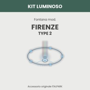Kit Luminoso Fontana mod. Firenze TYPE 2 - Italpark