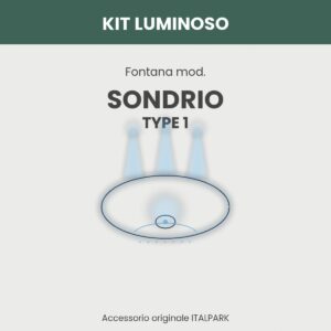 Kit Luminoso Fontana mod. Sondrio TYPE 1 - Italpark
