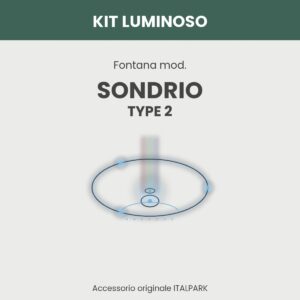 Kit Luminoso Fontana mod. Sondrio TYPE 2 - Italpark