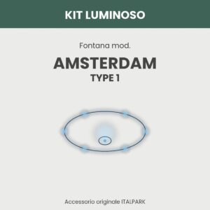 Kit Luminoso Fontana mod. Amsterdam TYPE 1 - Italpark