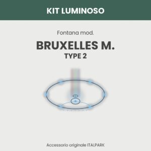 Kit Luminoso Fontana mod. Fo. Bruxelles M. D. 262 - TYPE 2 - Italpark