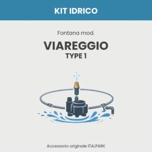 Kit Idrico Fontana mod. Viareggio TYPE 1 - Italpark
