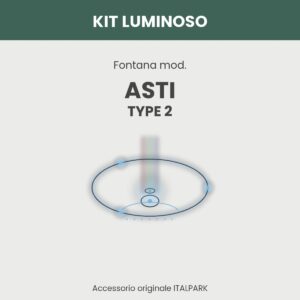 Kit Luminoso Fontana mod. Asti TYPE 2 - Italpark