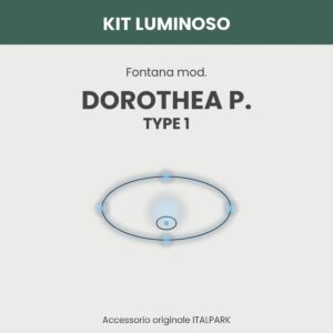 Kit Luminoso Fontana mod. Dorothea P. TYPE 1 - Italpark