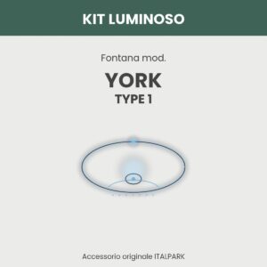 Kit Luminoso Fontana mod. York TYPE 1 - Italpark