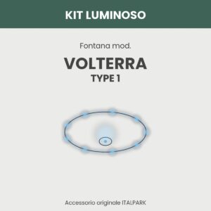 Kit Luminoso Fontana mod. Volterra Diam 340 TYPE 1 - Italpark