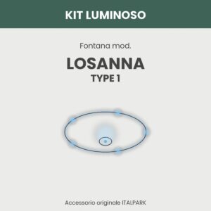 Kit Luminoso Fontana mod. Losanna D. 340 - TYPE 1 - Italpark