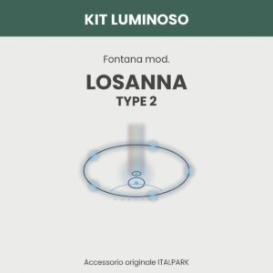 Kit Luminoso Fontana mod. Losanna D. 340 - TYPE 2 - Italpark