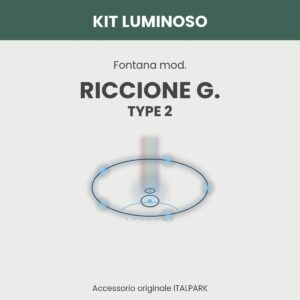 Kit Luminoso Fontana mod. Fo. Riccione G.-D. 340 - TYPE 2 - Italpark