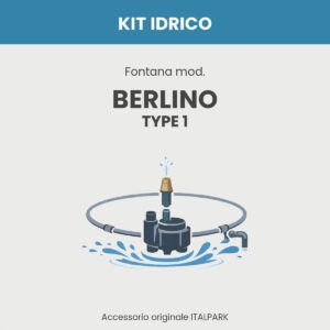 Kit Idrico Fontana mod. Berlino Diam 420 TYPE 1 - Italpark