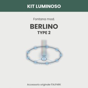 Kit Luminoso Fontana mod. Berlino Diam 420 TYPE 2 - Italpark