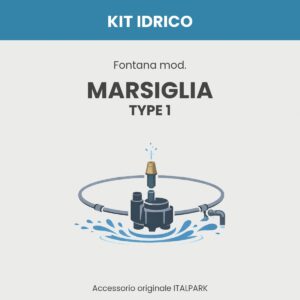 Kit Idrico Fontana mod. Marsiglia TYPE 1 - Italpark