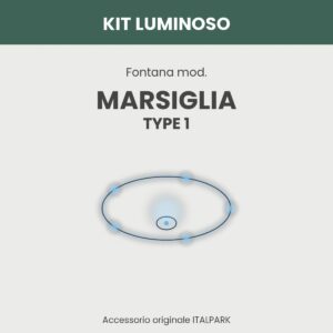 Kit Luminoso Fontana mod. Marsiglia TYPE 1 - Italpark