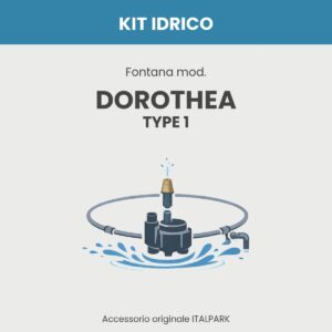Kit Idrico Fontana mod. Dorothea Max TYPE 1 - Italpark