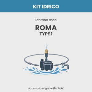 Kit Idrico Fontana mod. Roma TYPE 1 - Italpark