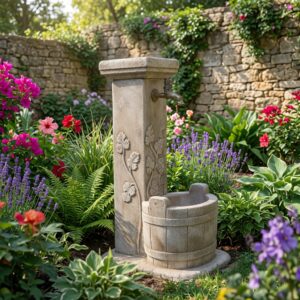 Luna-Gartenbrunnen