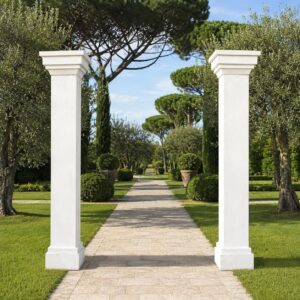 Pilastro mod. Millennium con cupola