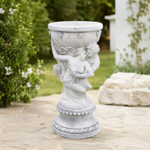 Cupid and Psyche model flowerpot
