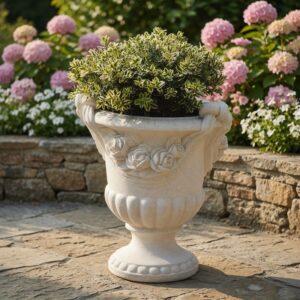 Rose model vase