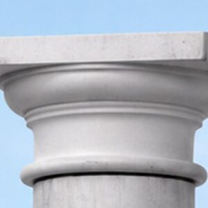 Capitello mod. Liscio architectural element - Italpark